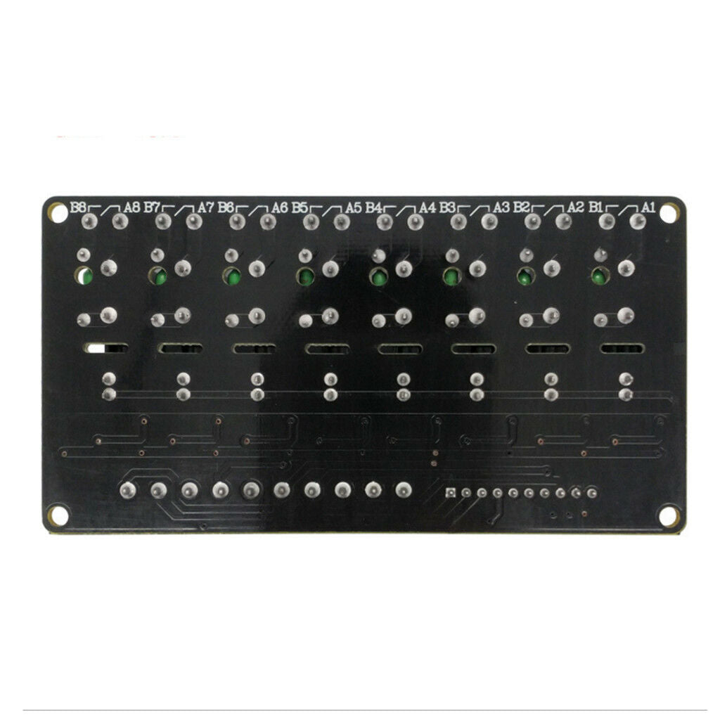 24V 8 Channel Low Level   Solid State Relay Module 240V 2A Output