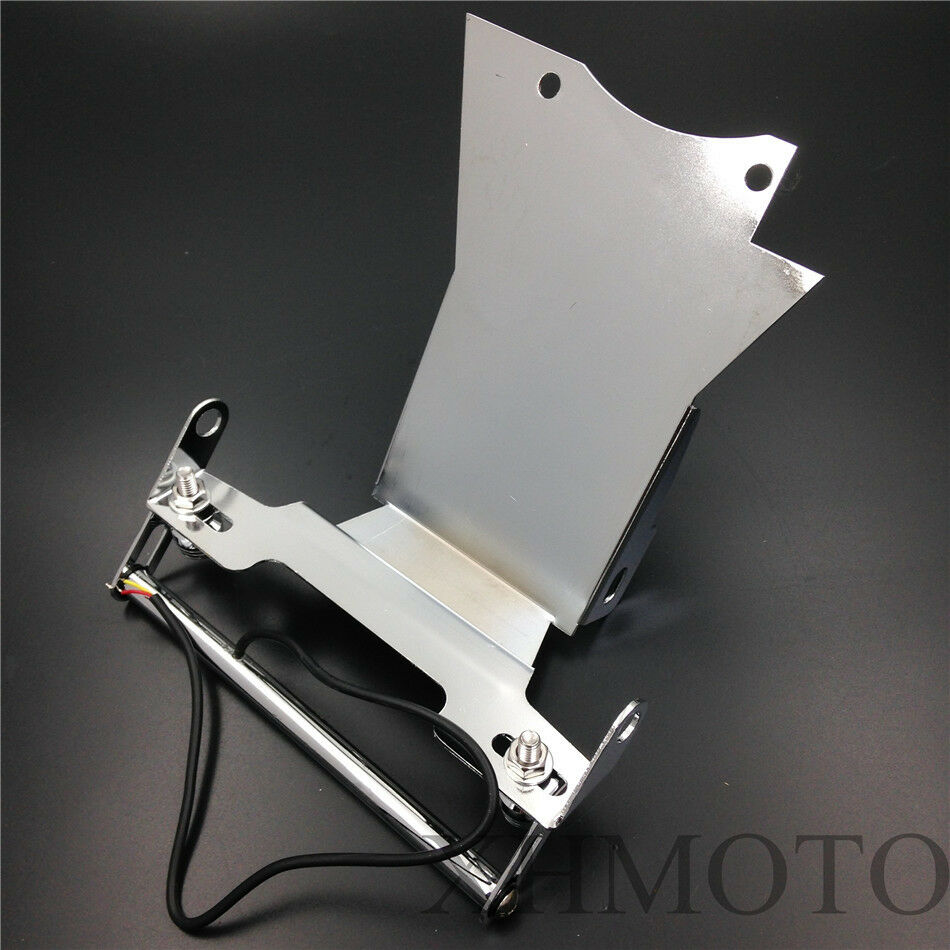 Motorcycle Chrome White LED Fender Eliminator For 2007 Yamaha FZ6