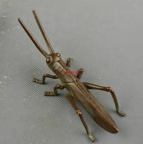 Chinese bronze hand-carved special auspicious animals - aphids