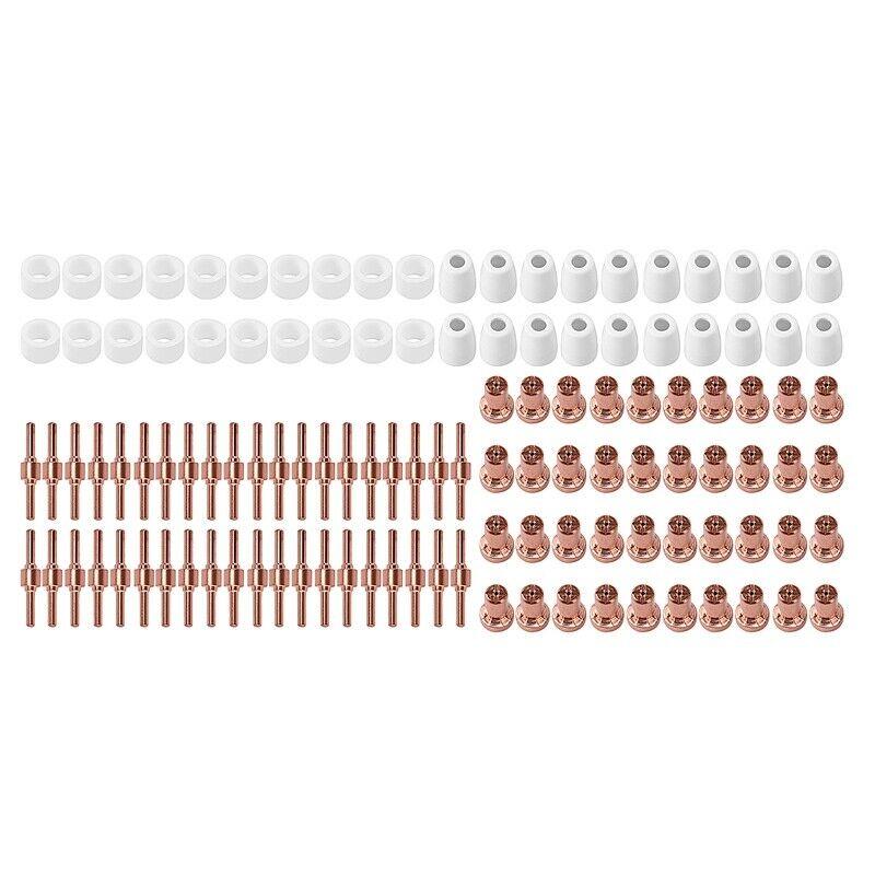 120Pcs/Lot PT-31 LG-40 Air Plasma Cutter Extend Consumables Fit Cut-40 40D 50 L1