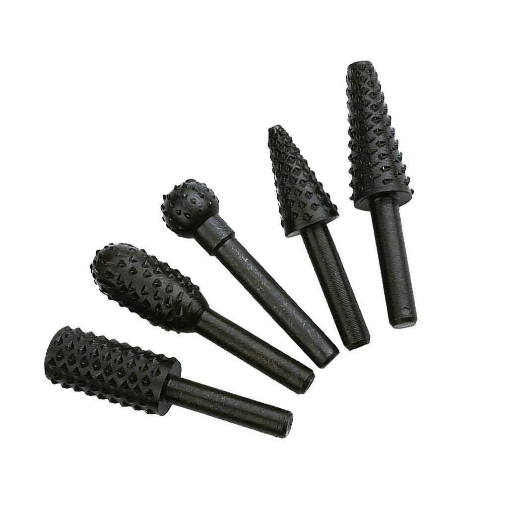 Milling cutter set 5 pcs. Rotary Burr 1/4 '' Tungsten Carbide Cutter Grinder