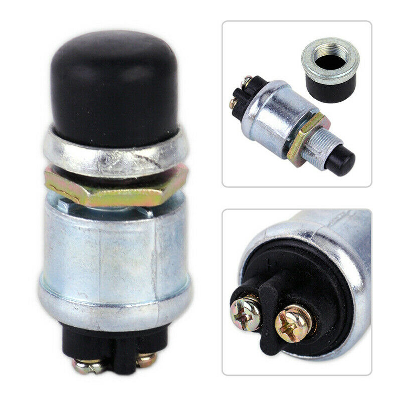 Universal Waterproof Momentary Ignition Push Button Starter Switch 60/40 .l8