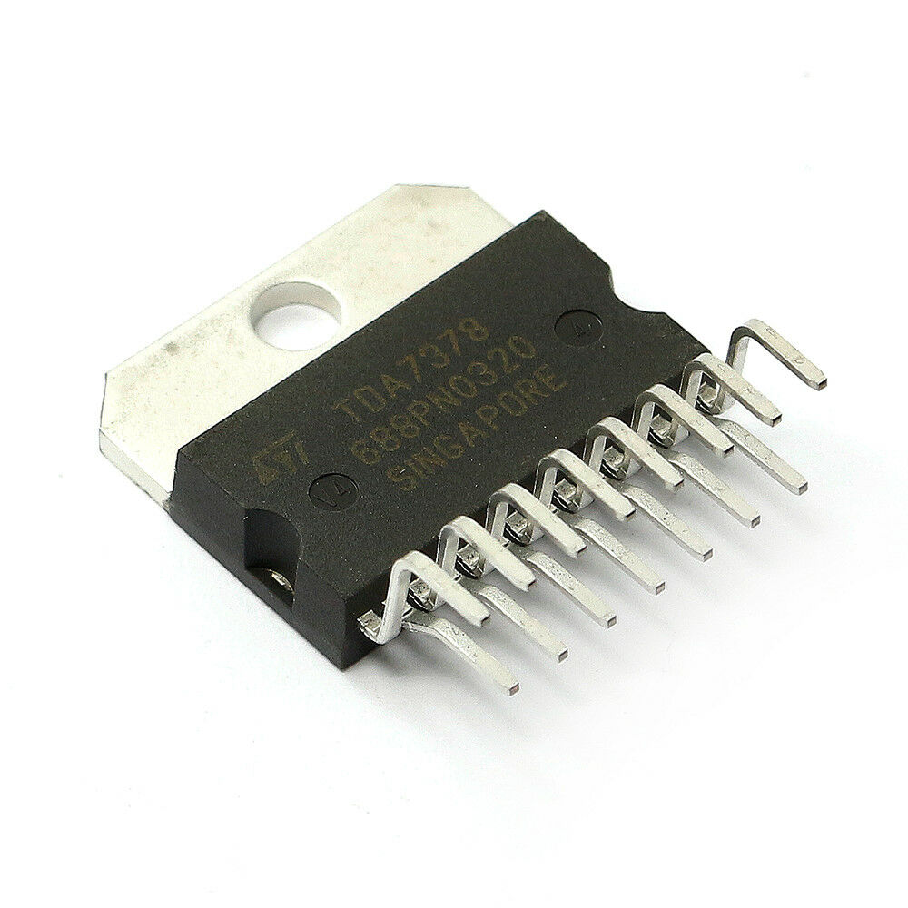 TDA7378 Package:ZIP-15 Dual Bridge Audio Amplifier for Car Radio