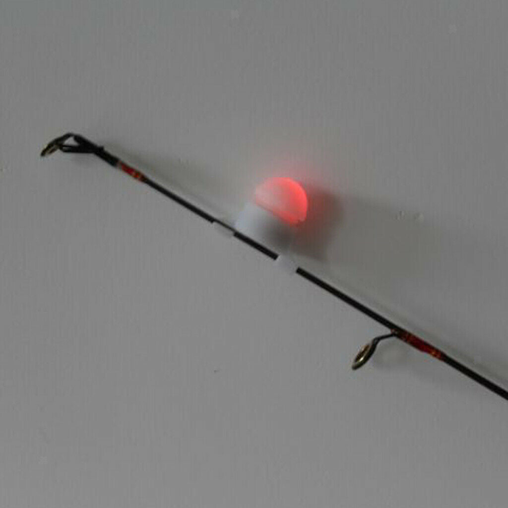 Sea Fishing LED Rod Tip Night  Alert Glow Warning Bulb Lights