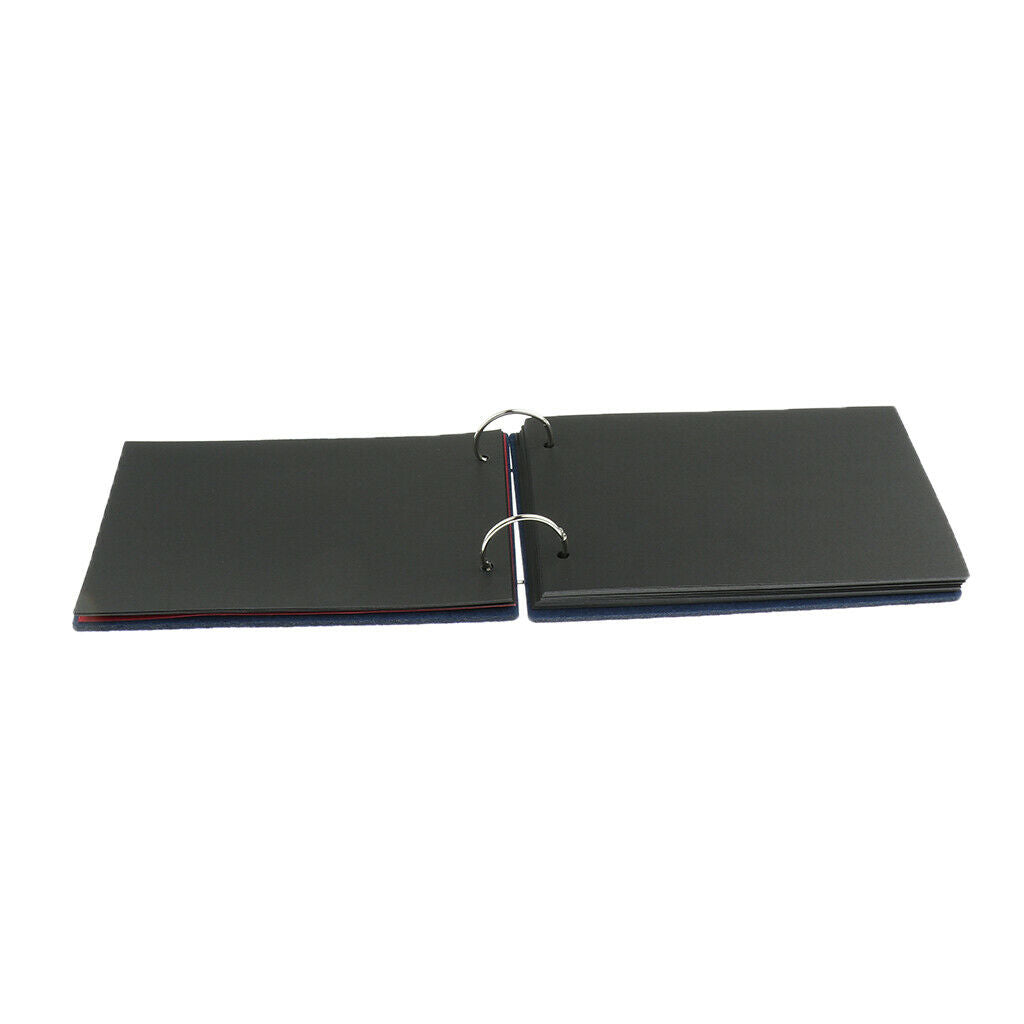 DIY Photo Album Scrapbook Photo Book with Canvas Roll Up Pencil Case - Perfect