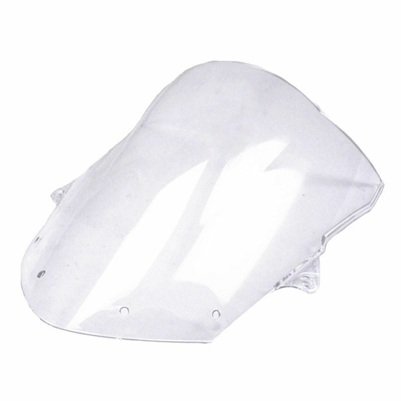 Clear Double Bubble Windscreens Windshield For Ninja ZX6R 2009-16 ZX10R 2008-10