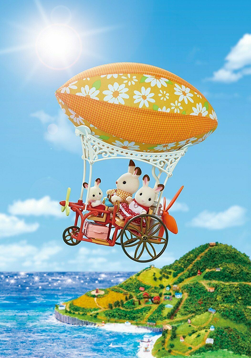 New! 5255 Sylvanian Families Sky Ride Adventure Balloon Set Girls Age 3 years+