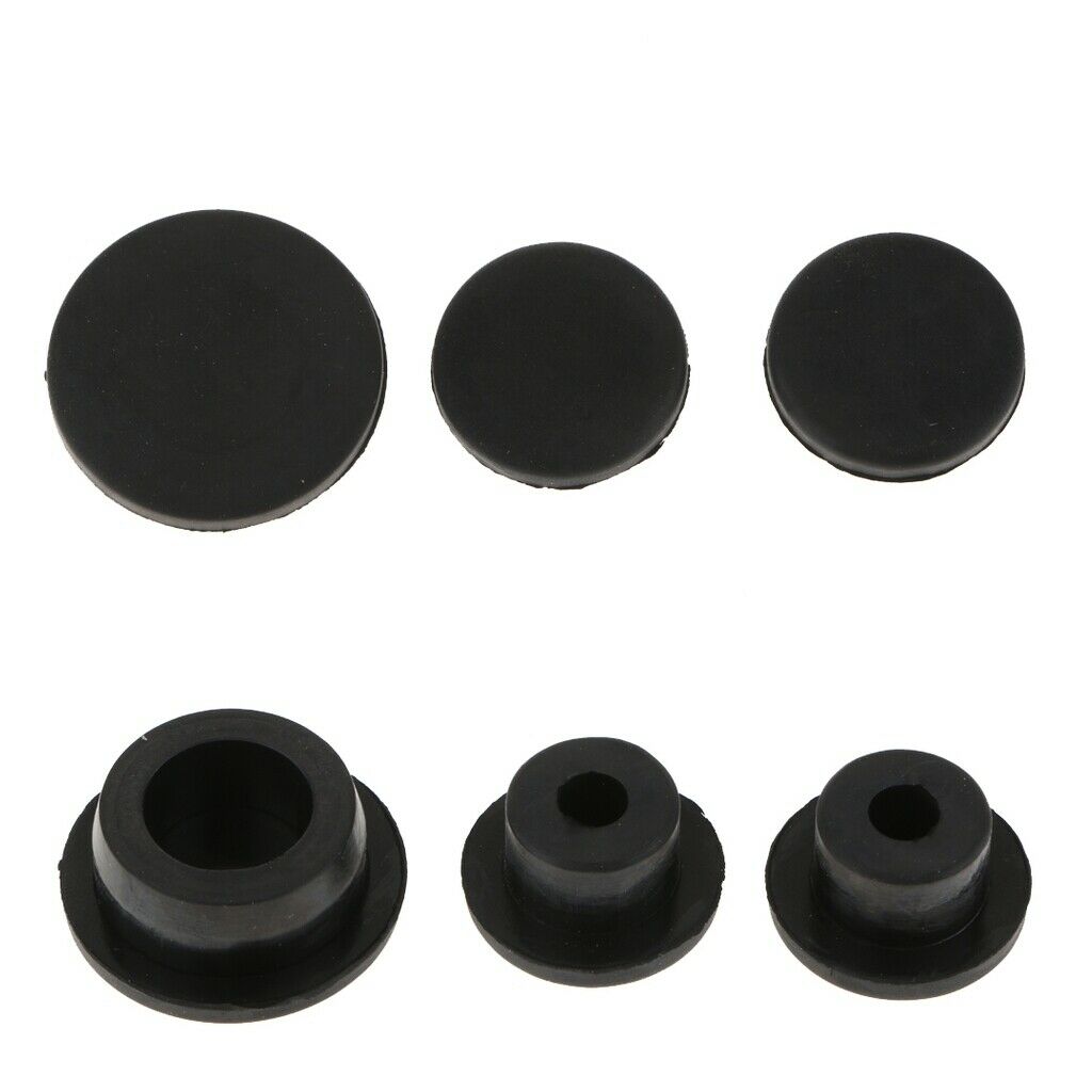 2X Tailgate Plug Tramp Stamp Spare Tire Carrier Delete for Jeep JK Wrangler
