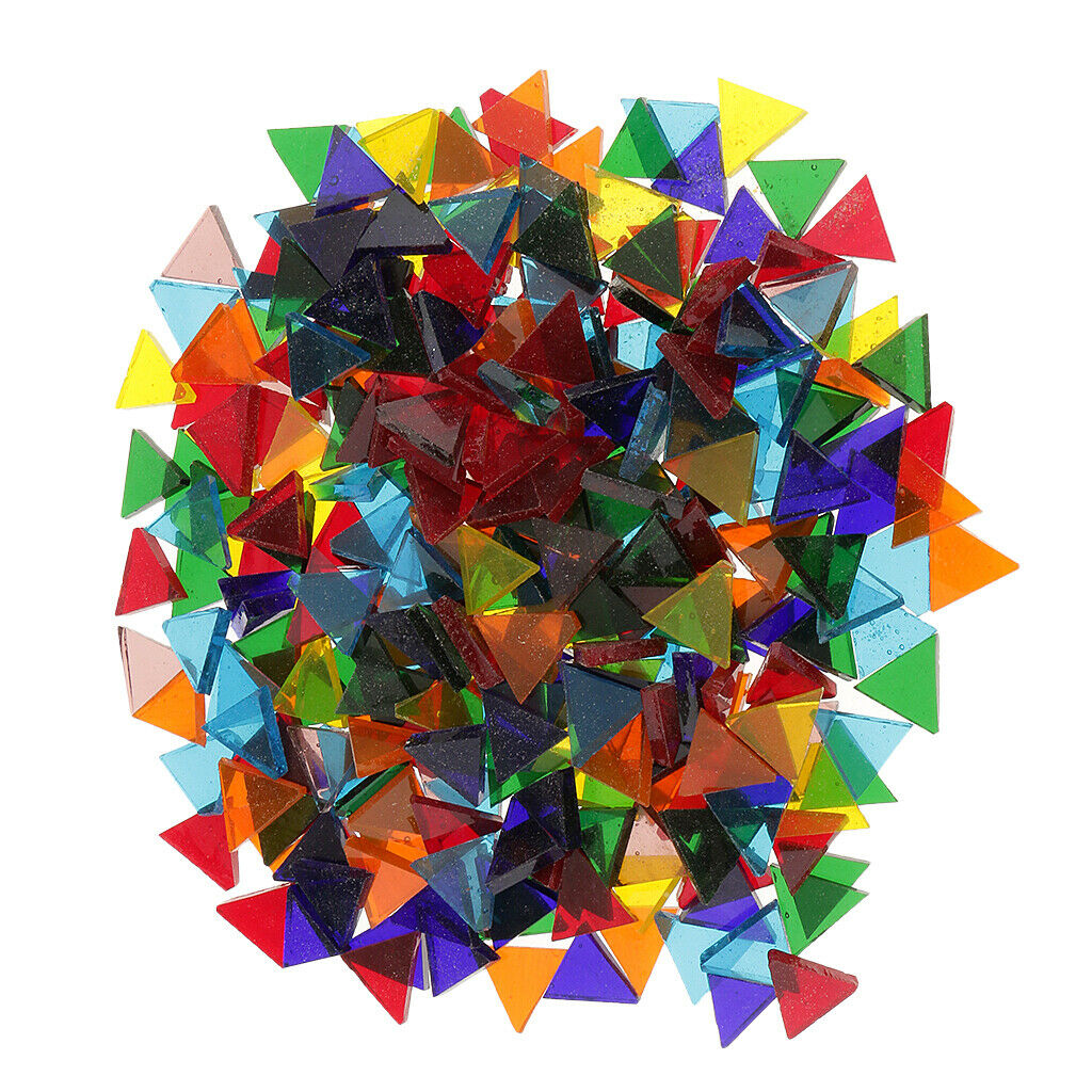 Multicolored Mosaic Tiles Geometry Square Rhombus Triangle Mosaic Ornaments