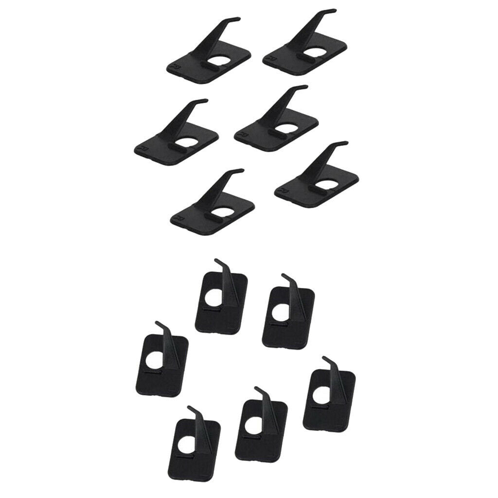 12pcs Archery Recurve Bow Plastic Adhesive Right Hand & Left Hand Arrow Rest