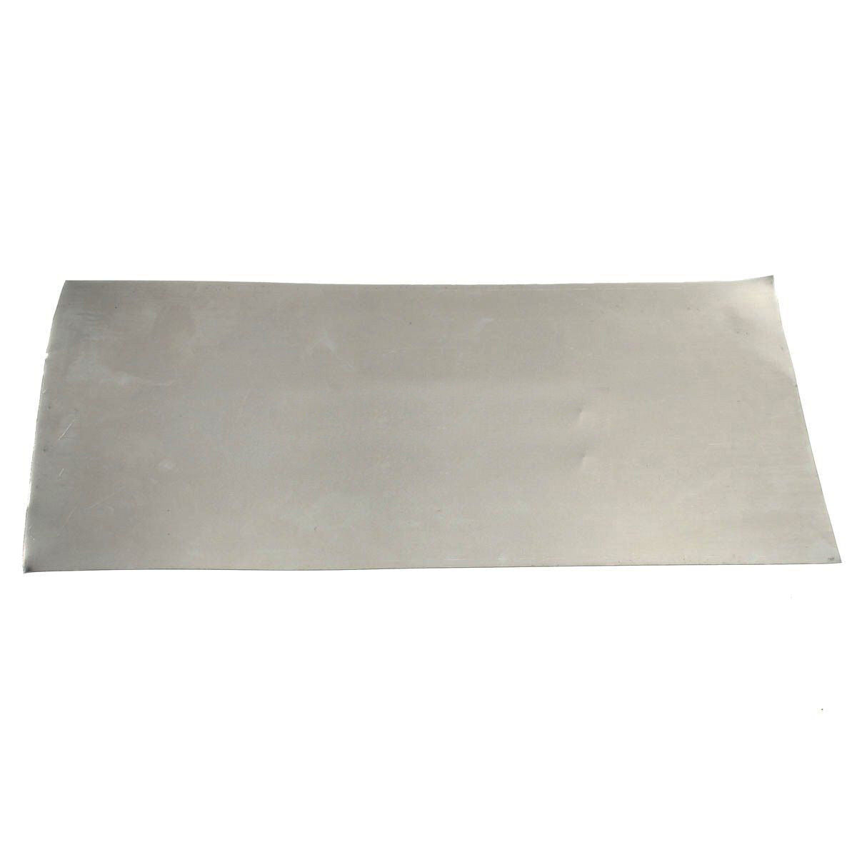 High Purity Thin Sheet Nickel Plate Foil 0.3mm x 100mm x 200mm Metal Industry
