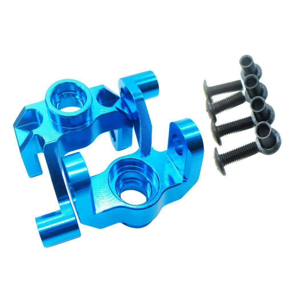 RC Steering Hub Carrier(L/R) Fit WLtoys 1/12 12428 12423  12429  FY03 Blue