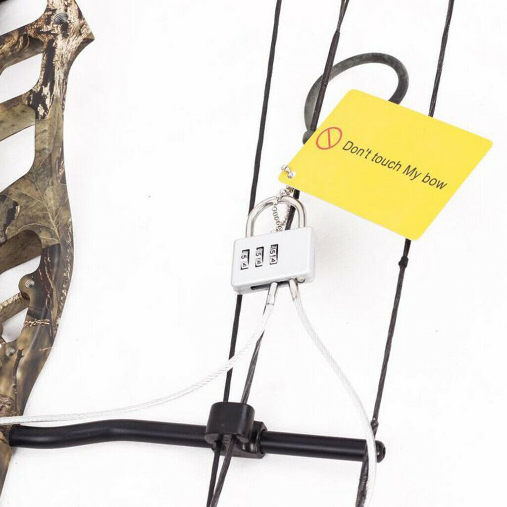 4Packs Yellow Archery Warning Cards Warning Mark Long-lasting Glossy-Finish