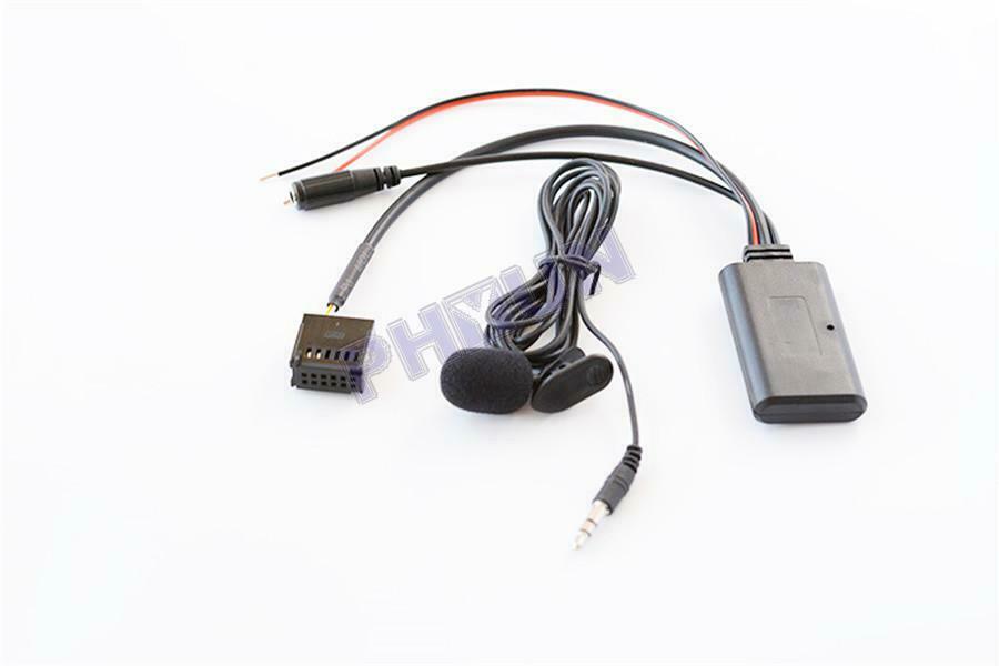 Car Bluetooth Audio AUX Cable w/ MIC For Ford Mondeo Focus Fusion Transit 6000CD