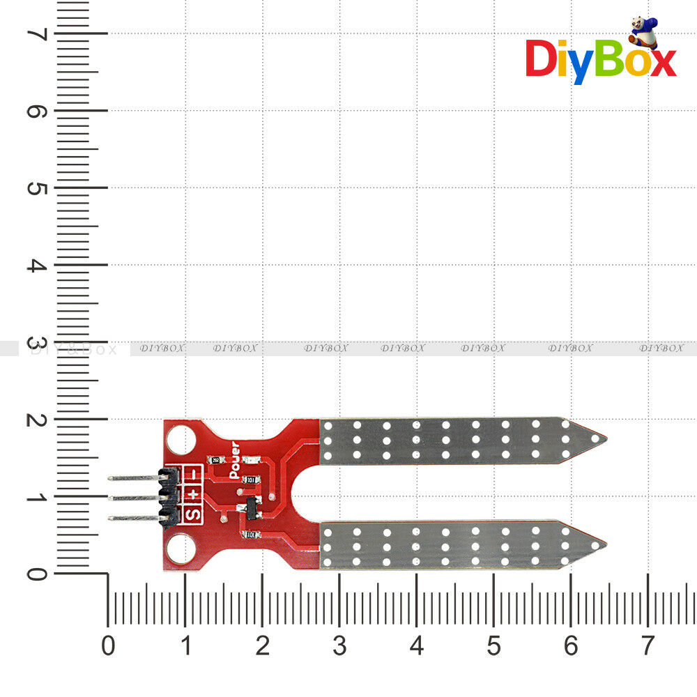 2PCS Soil Humidity Hygrometer Sensor Module Moisture Detection for Arduino AVR