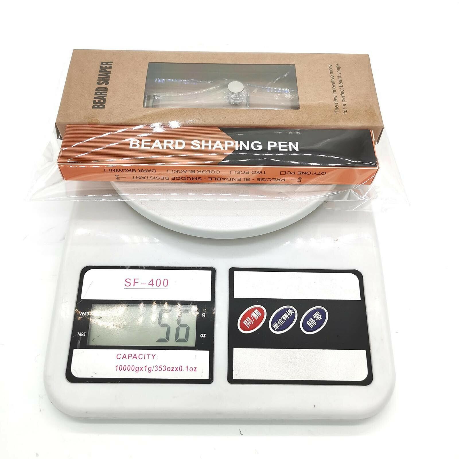 Waterproof Beard Filling Pen Kit Salon Hair Engraving Styling Eyebrow Brush Tool