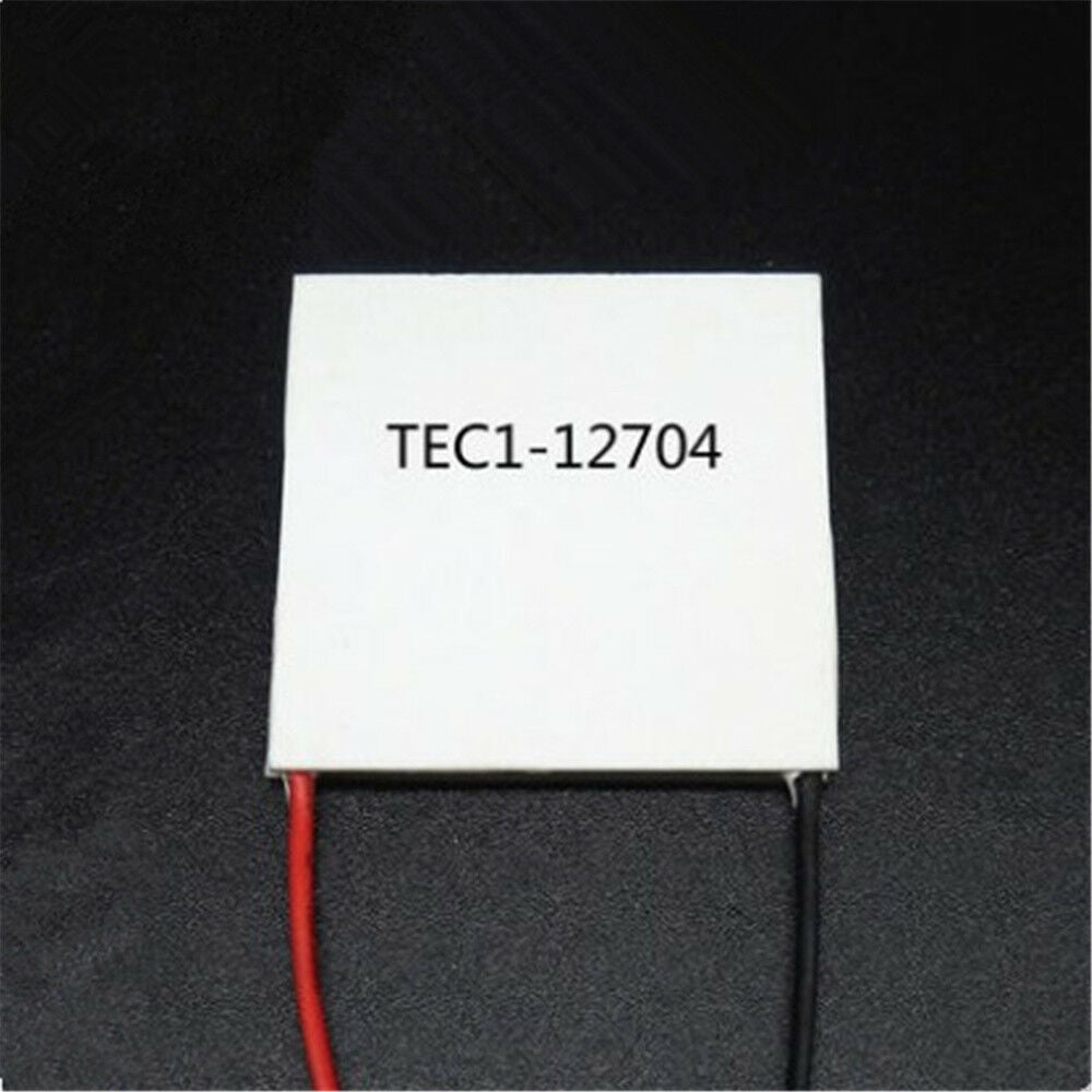 40x40x4mm 4A 12V QCMAX 36W TEC1-12704 Thermoelectric Cooler Peltier Heatsink