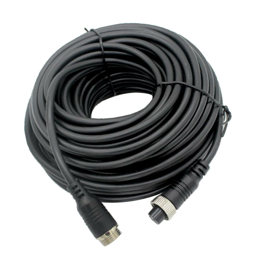 2pcs Backup Camera Video Extension Cable for Car Vehicle  Backup Camera Monitor