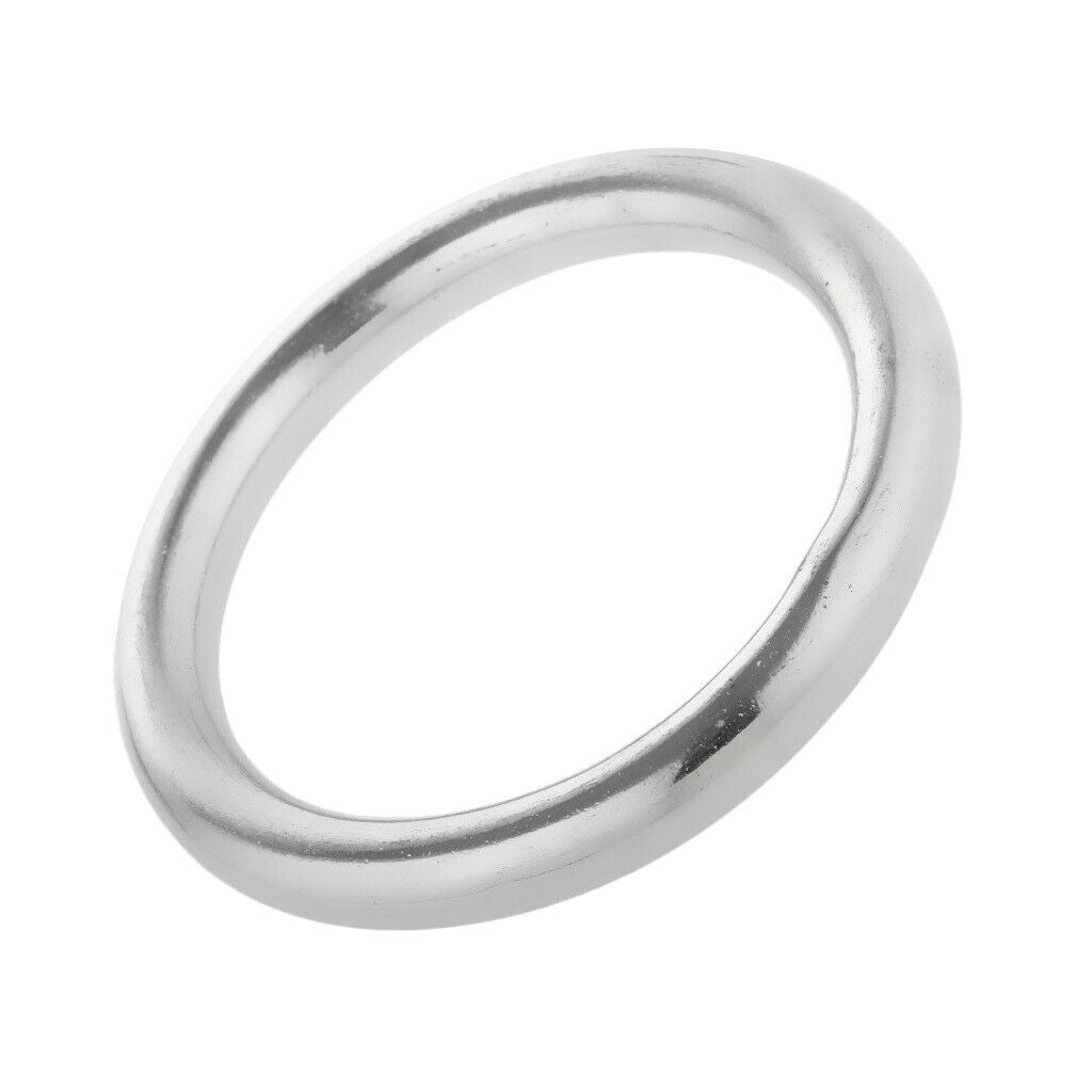 Stainless Steel O   Circle Craft Heavy-duty Boat     8*40mm