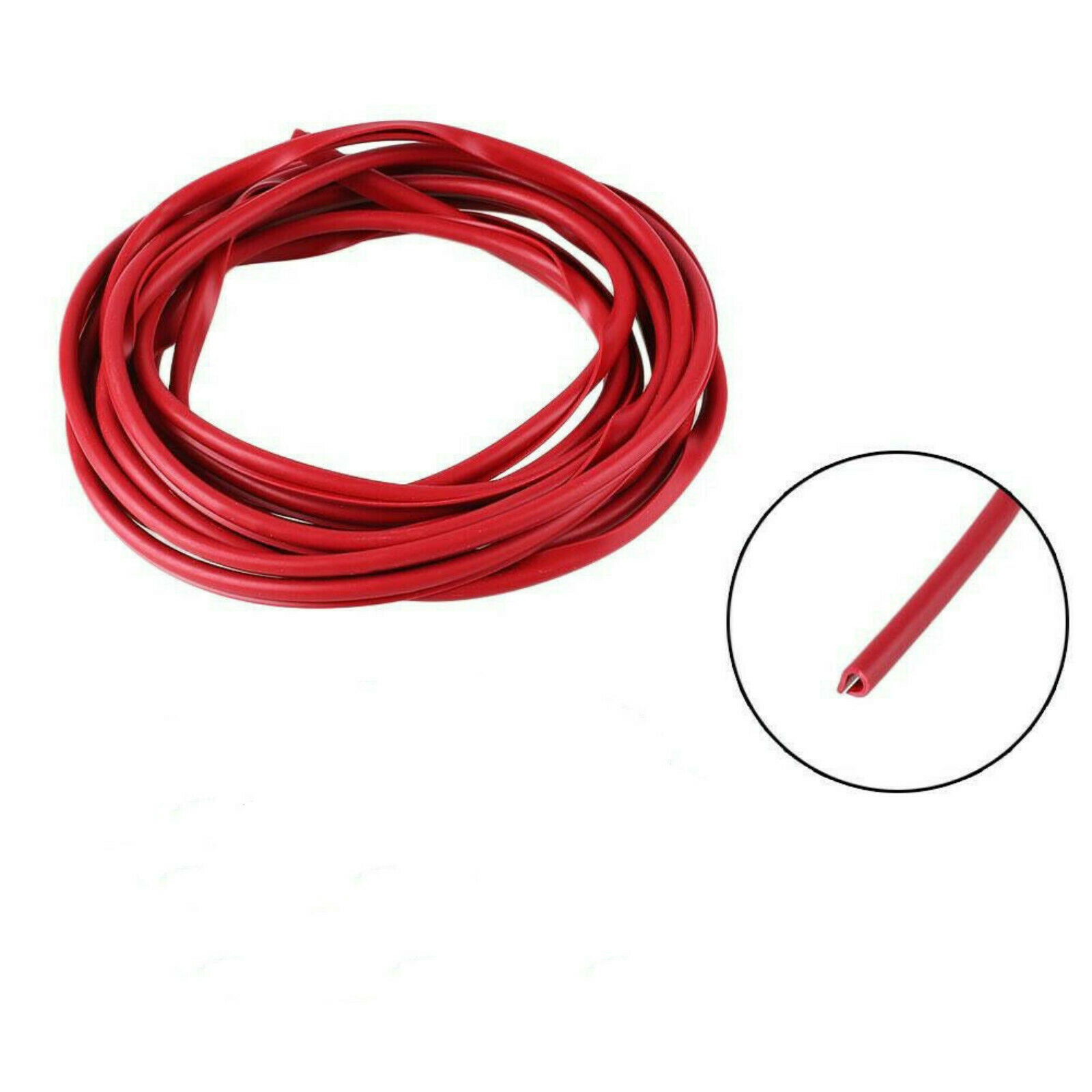 Car Door Edge Guard Trim Molding Rubber Seal Strip Scratch Protector 16FT/5M