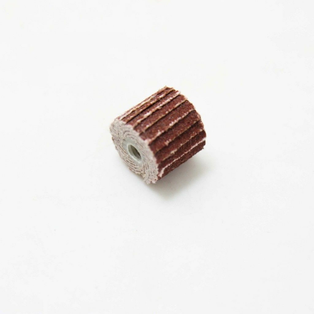 12pcs 240Grit Sanding Flap Wheel Sand Paper Rotary Die Grinder Drill Bit