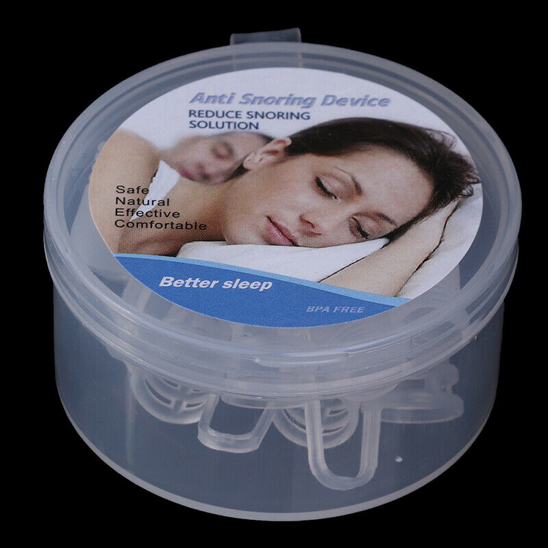 8pc/set Anti Snore Nose Clip Breathable Easy Snore Sleep Stopper Devi.l8