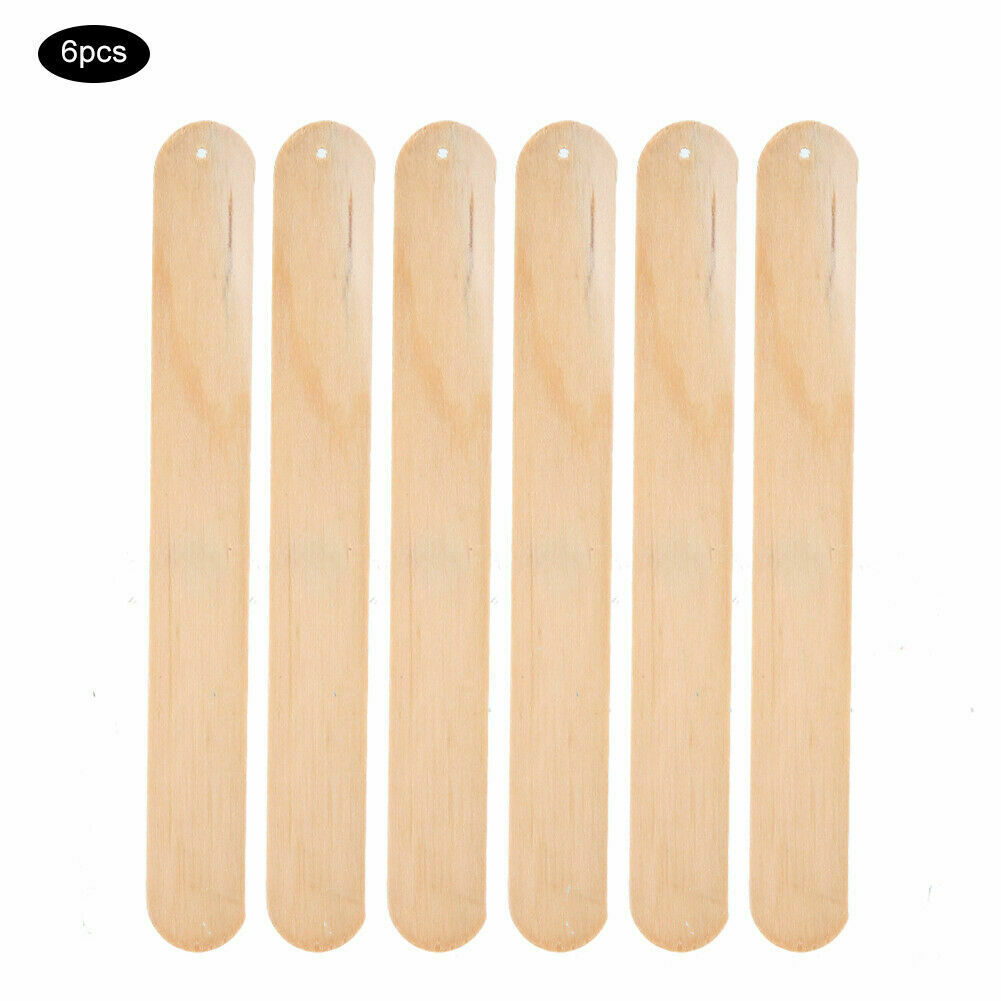 6PC Beekeeping Wood Strips Beekeeper Wax-moth Larva Killer Treatment Tools Set