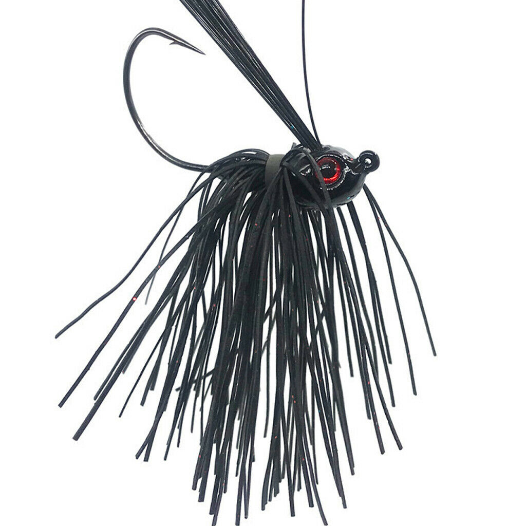 5 pcs Colorful Silicone Skirts Fishing Bait Lures Saltwater Lure 7g