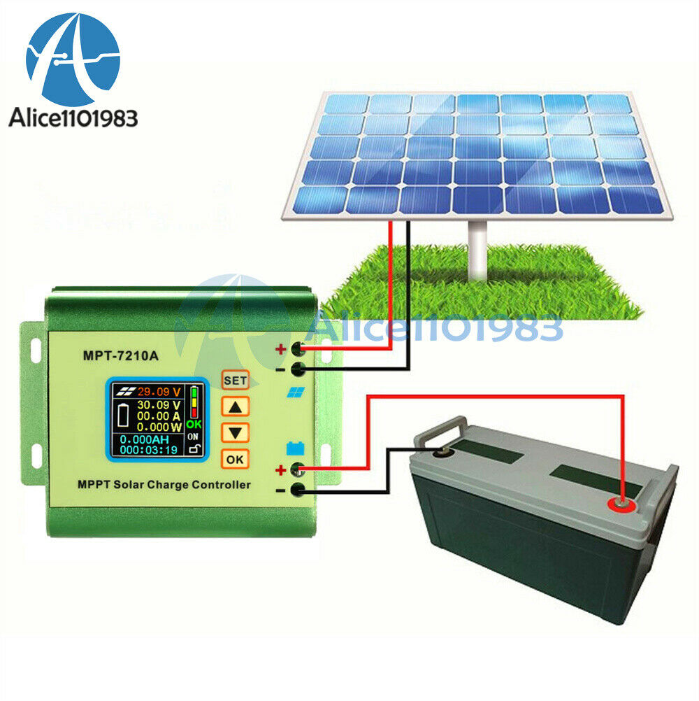 MPT-7210A MPPT Solar Battery Charging Controller Module DC12-60V to 15V-90V