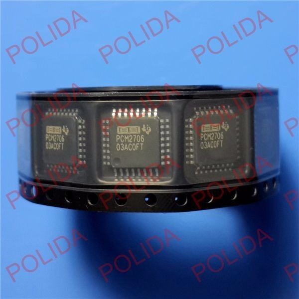 1PCS Audio D/A Converter IC BB/TI TQFP-32 PCM2706PJTR PCM2706PJT PCM2706