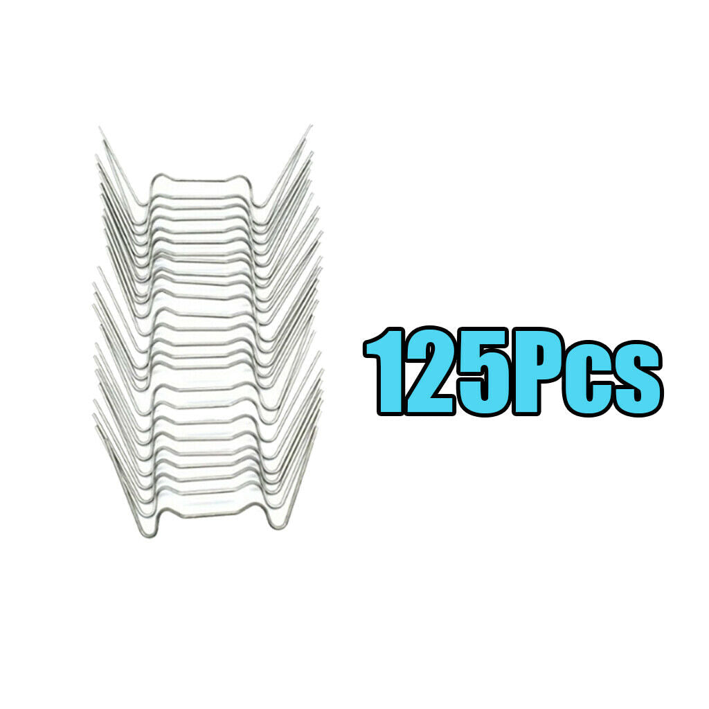 125Pcs W Type Glazing Clips Stainless Accessories for Aluminium Greenhouse