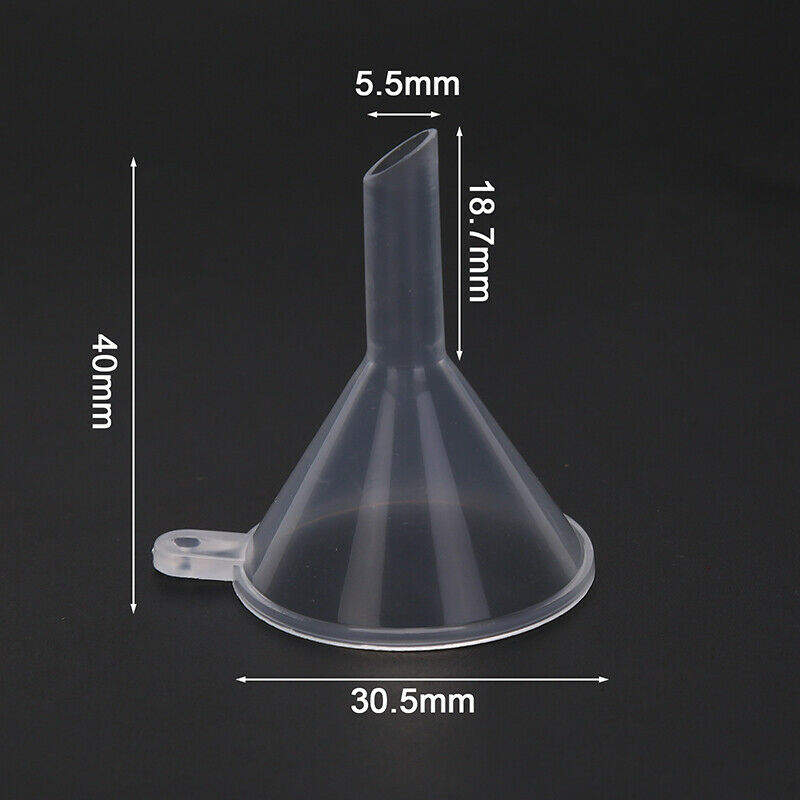 5pcs New Small Plastic For Perfume Diffuser Bottle Mini Liquid Oil Funnels  KX
