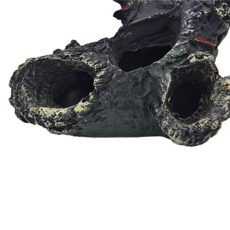 Aquarium 12cm Log Tree Hide Hiding Cave Fish Tank Decoration Ornament Best 3 SJ