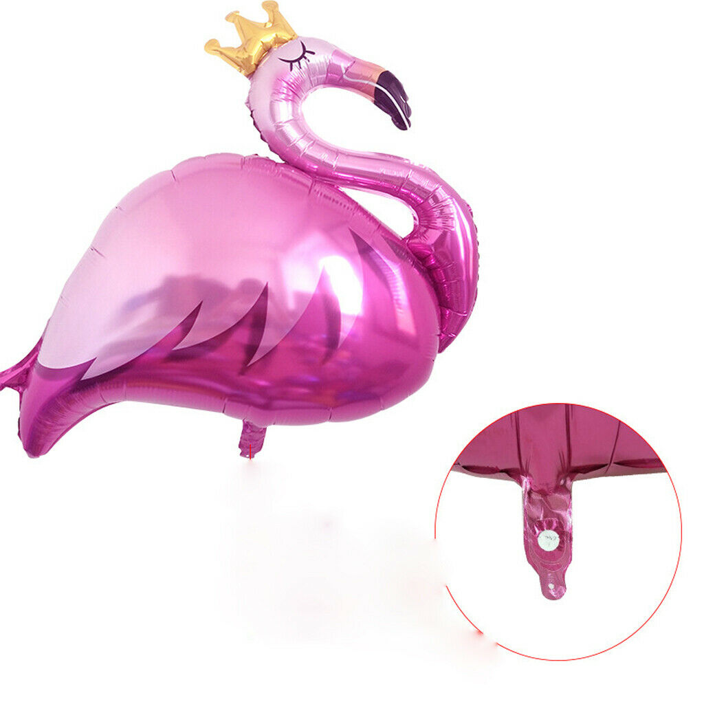 Lots 10 Flamingo Bird Mylar Foil Balloons Birthday Party Holiday Ornaments