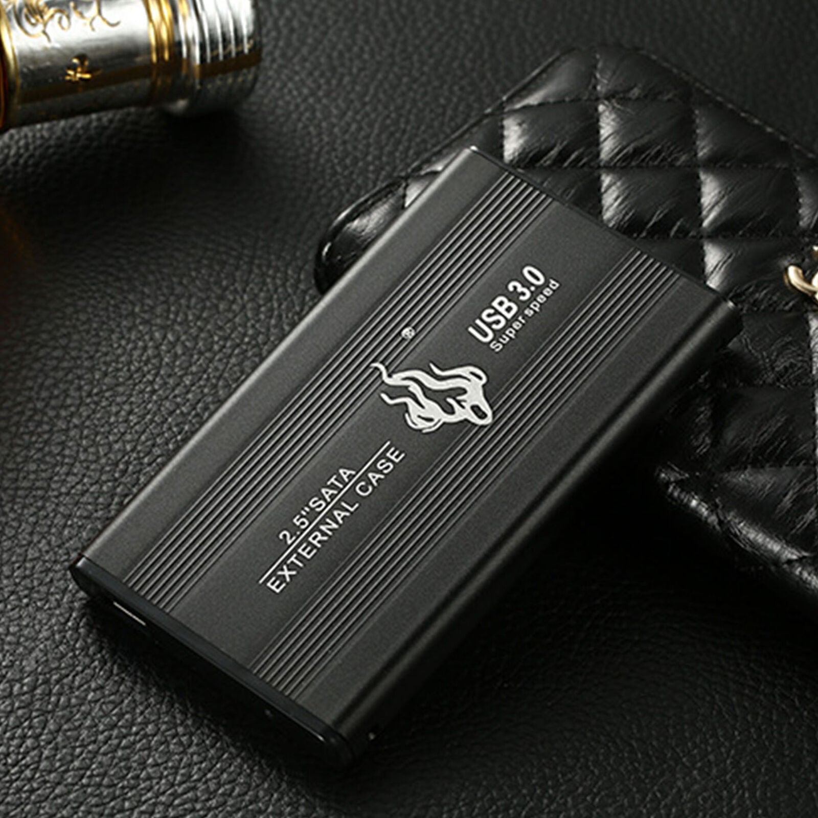 USB 3.0 2TB External Hard Drive Disk HDD 2.5'' For PC Laptop Portable Black