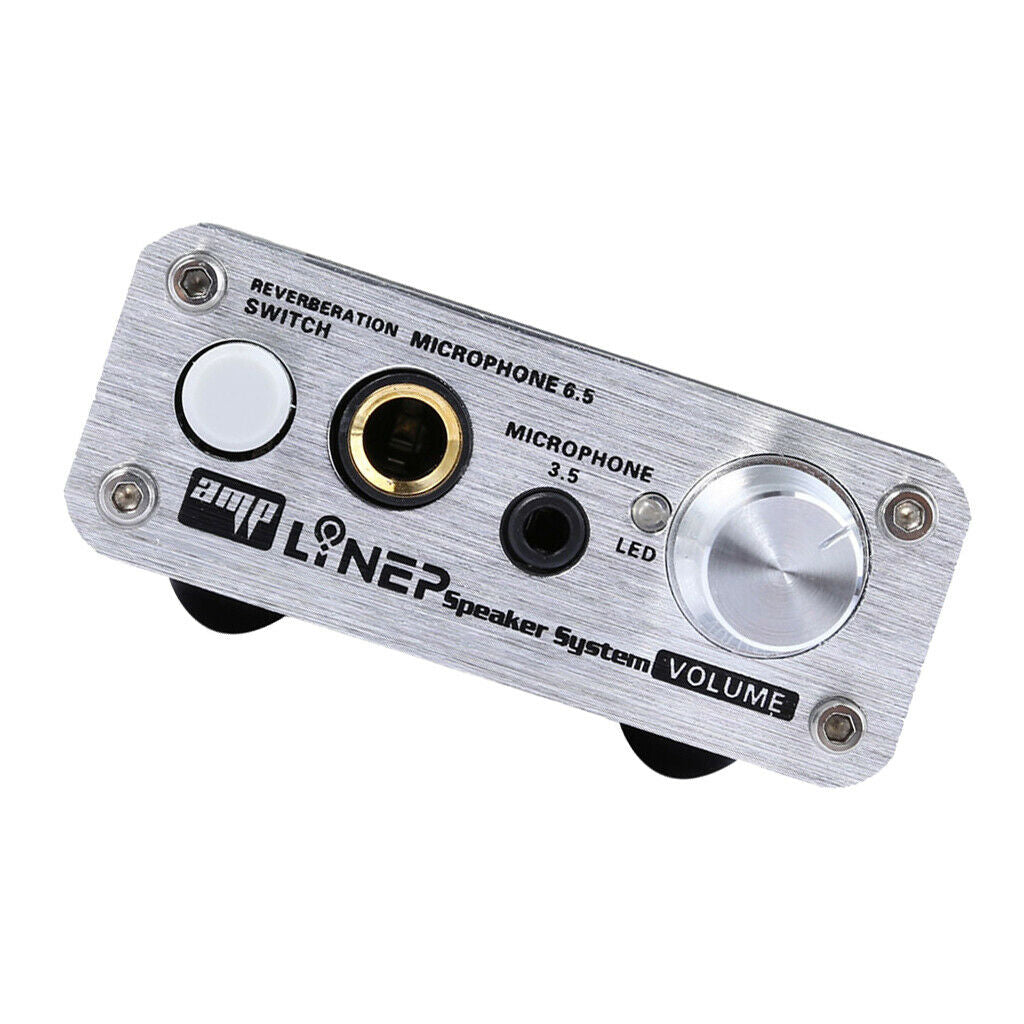 A907 Microphone Sound Amplifier 2 Channel Wired PC Audio Slot for KTV