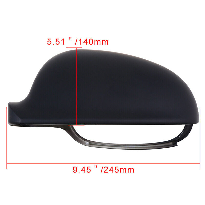 For VW Golf 5 MK5 Jetta 05-10 Wing Mirror Cover Cap Casing Right Passenger Side