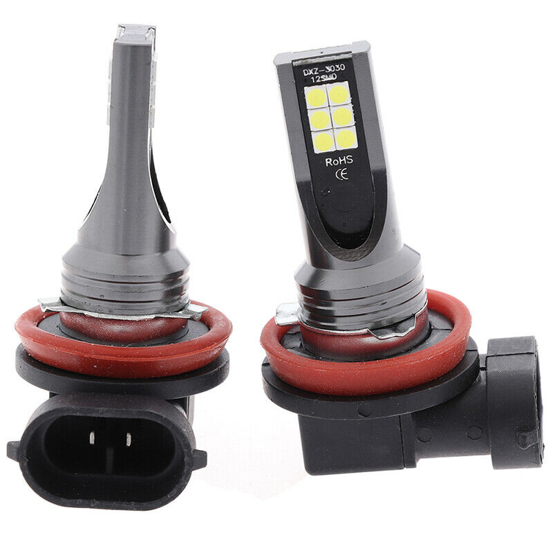 Pair H11 LED Headlight Kits 110W 20000LM FOG Light Bulb 6000K Driving DRL  NL