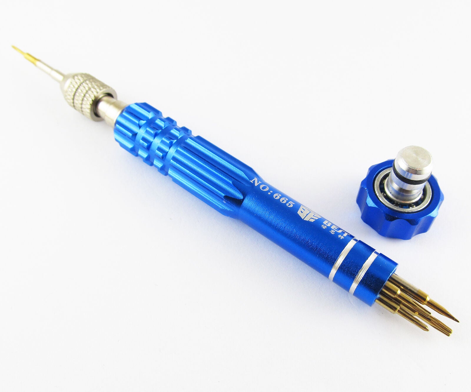 BST-665 5 in 1 Multi-function Kit Set Screwdriver pentacle0.8/PH000/(-)2.0/T5/T6