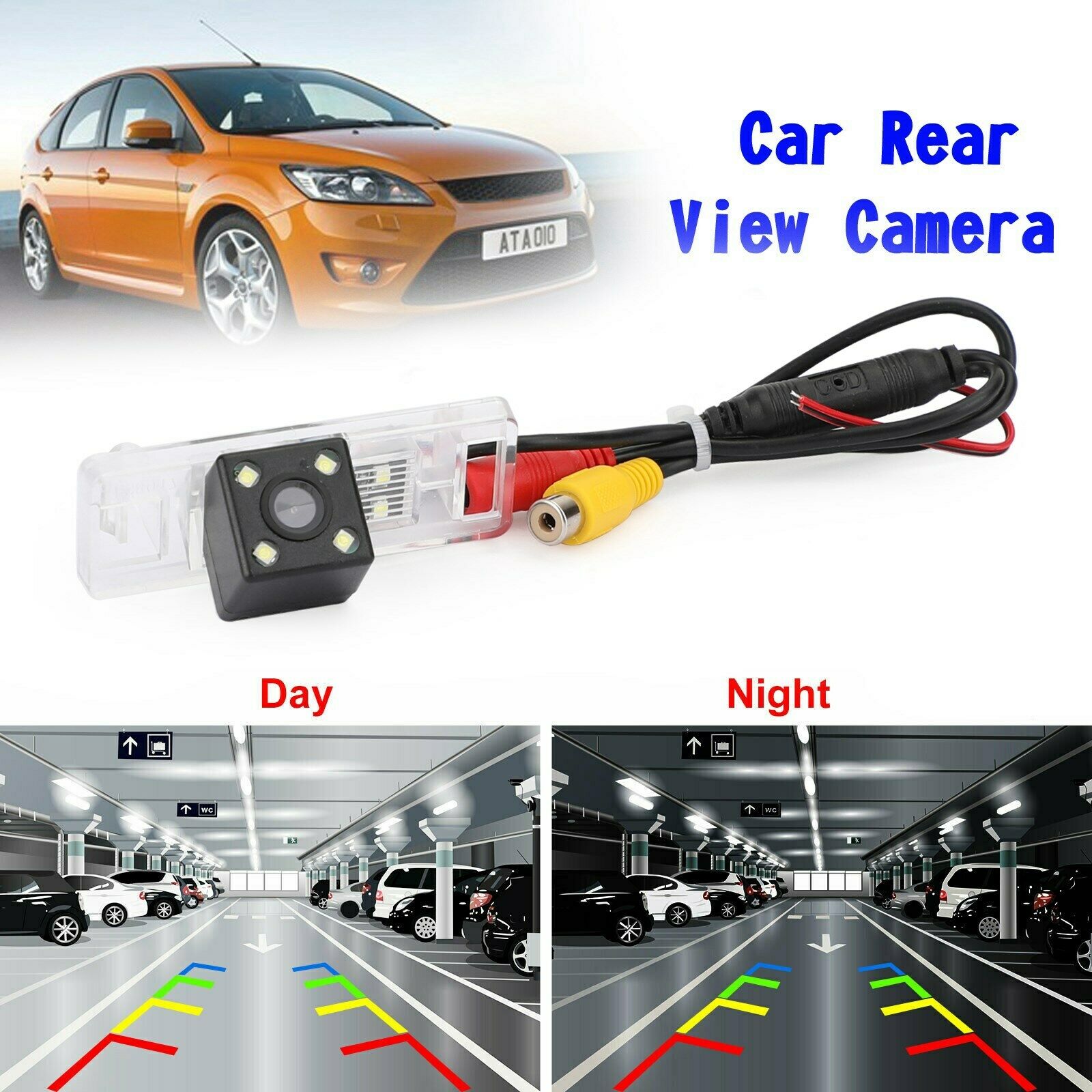 Rear View Camera LED Light Fit for Qashqai X-Trail Geniss Sunny Pathfinder CN