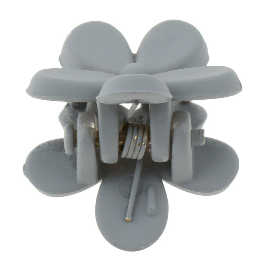 Women Hair Claw Grip Girls Hair Jaw Hair Clips Accessories Grey