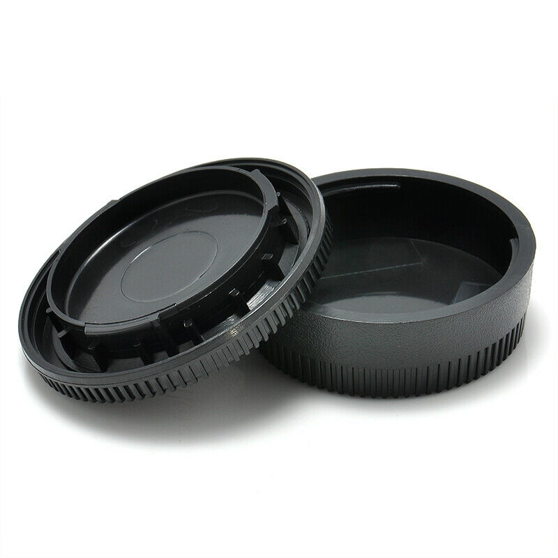 For Nikon AF AF-S Lens DSLR SLR Camera (2PCS) Body Front + Rear Lens Covers