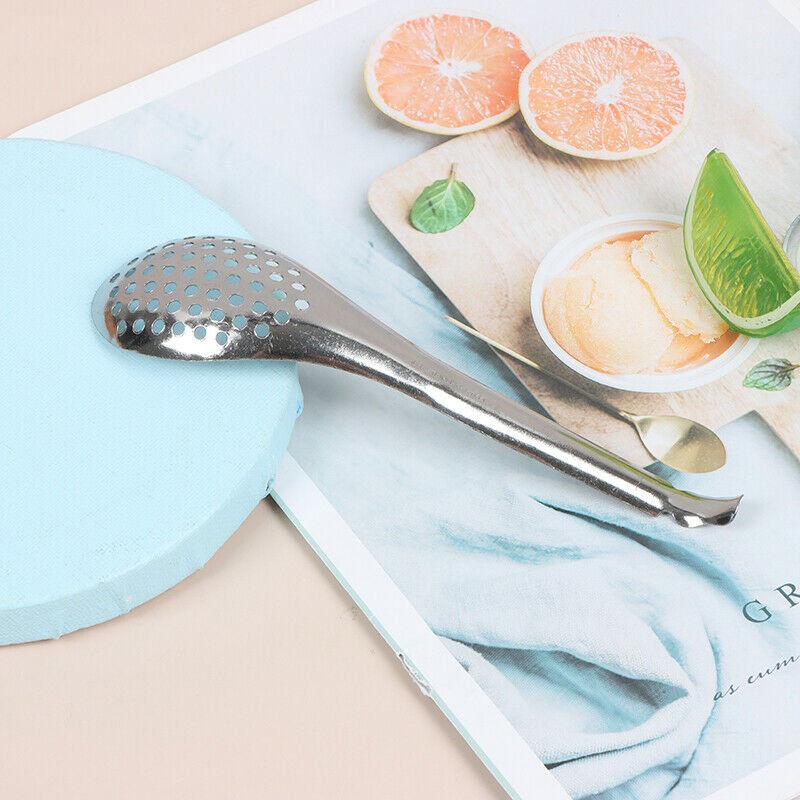 56 Holes Molecular Cuisine Caviar Spoon Colander Egg Yolk Caviar ColanderBDAU