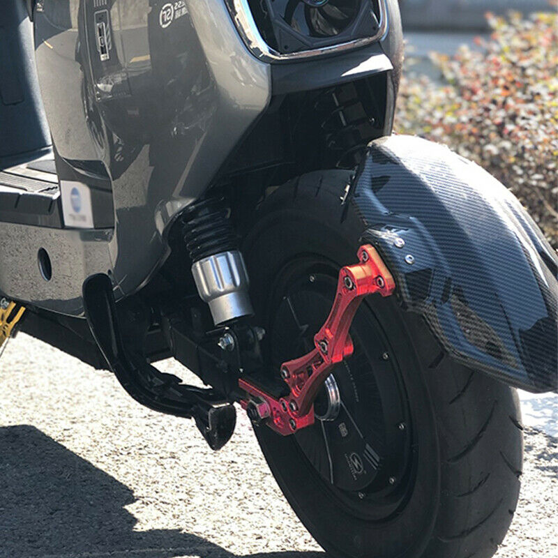 Motorcycle Rear Wheel Cover Fender Splash Guard Mudguard +Bracket Aluminum Alloy