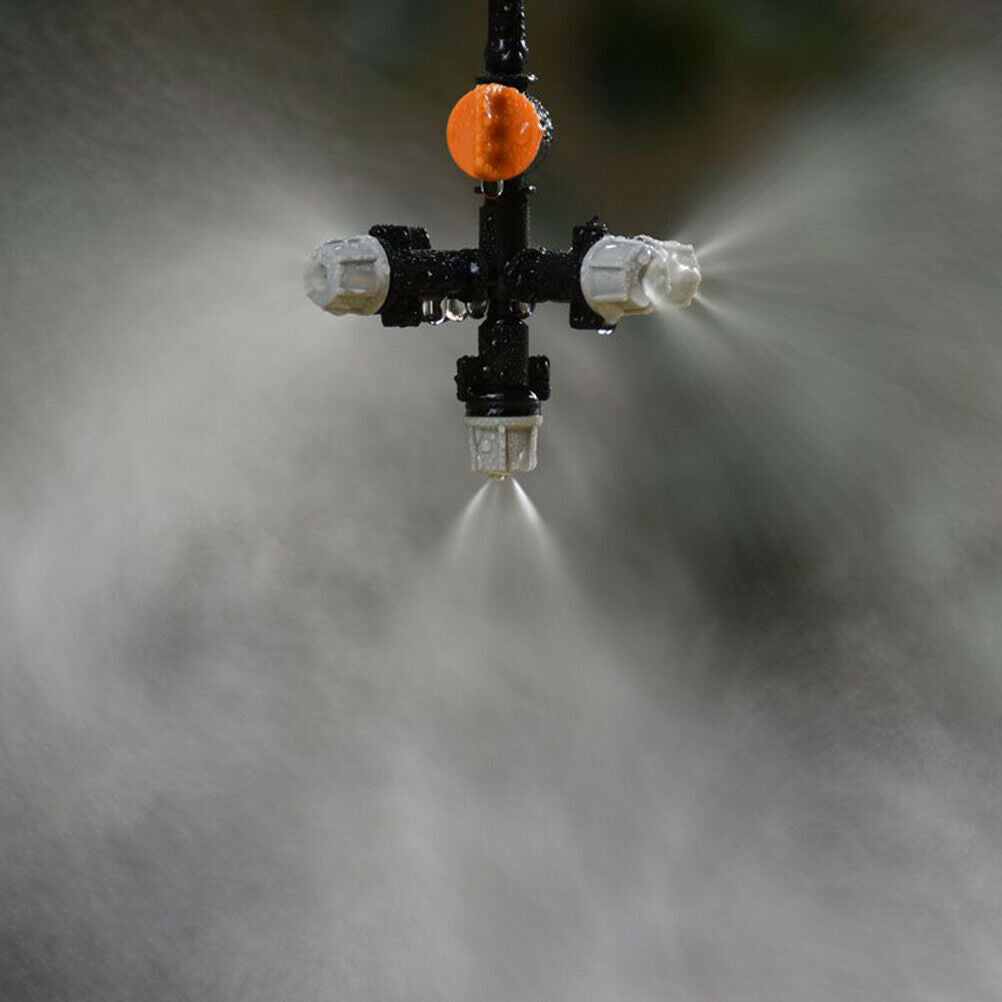 Hanging Anti Drip Misting Nozzle Cross Atomizing nozzle fog Water Spray  OZBD