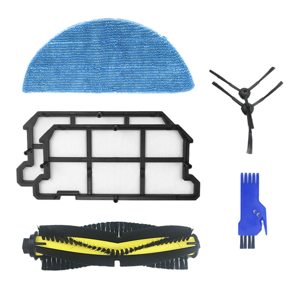 Filter Side & Main Brush Spare Part for ILIFE V7 Vacuum Cleaner Accessories