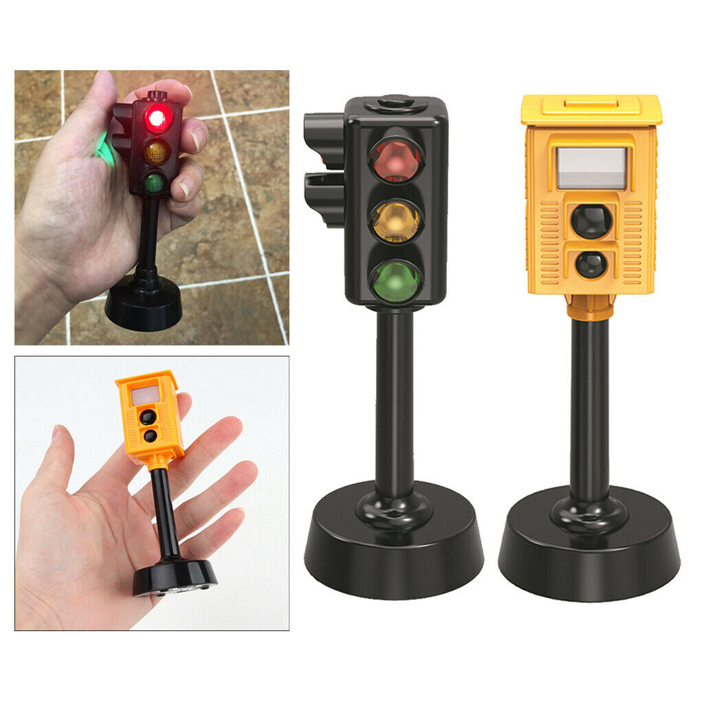 Set of 1 Plastic Traffic Lamp for Kids Early Education Props Traffic Light