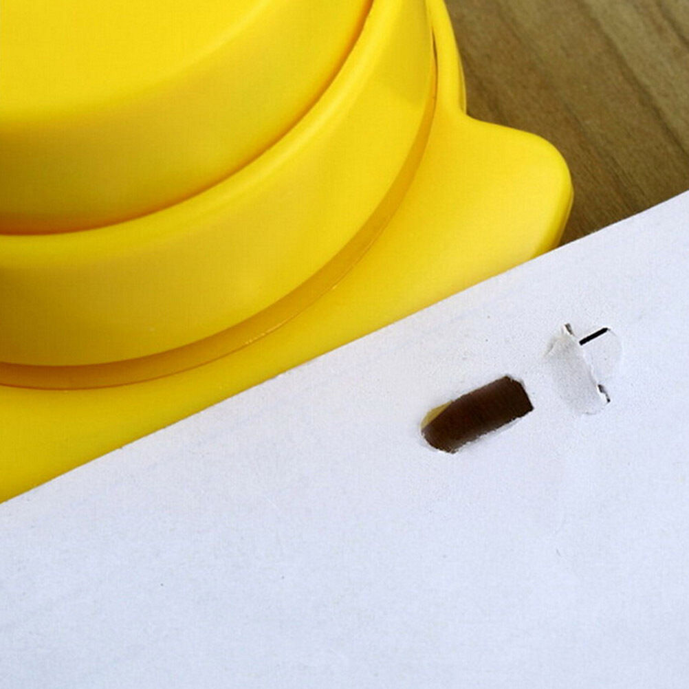 1X Office Home Staple Free Stapleless Stapler Paper Binding Binder Papercl.l8