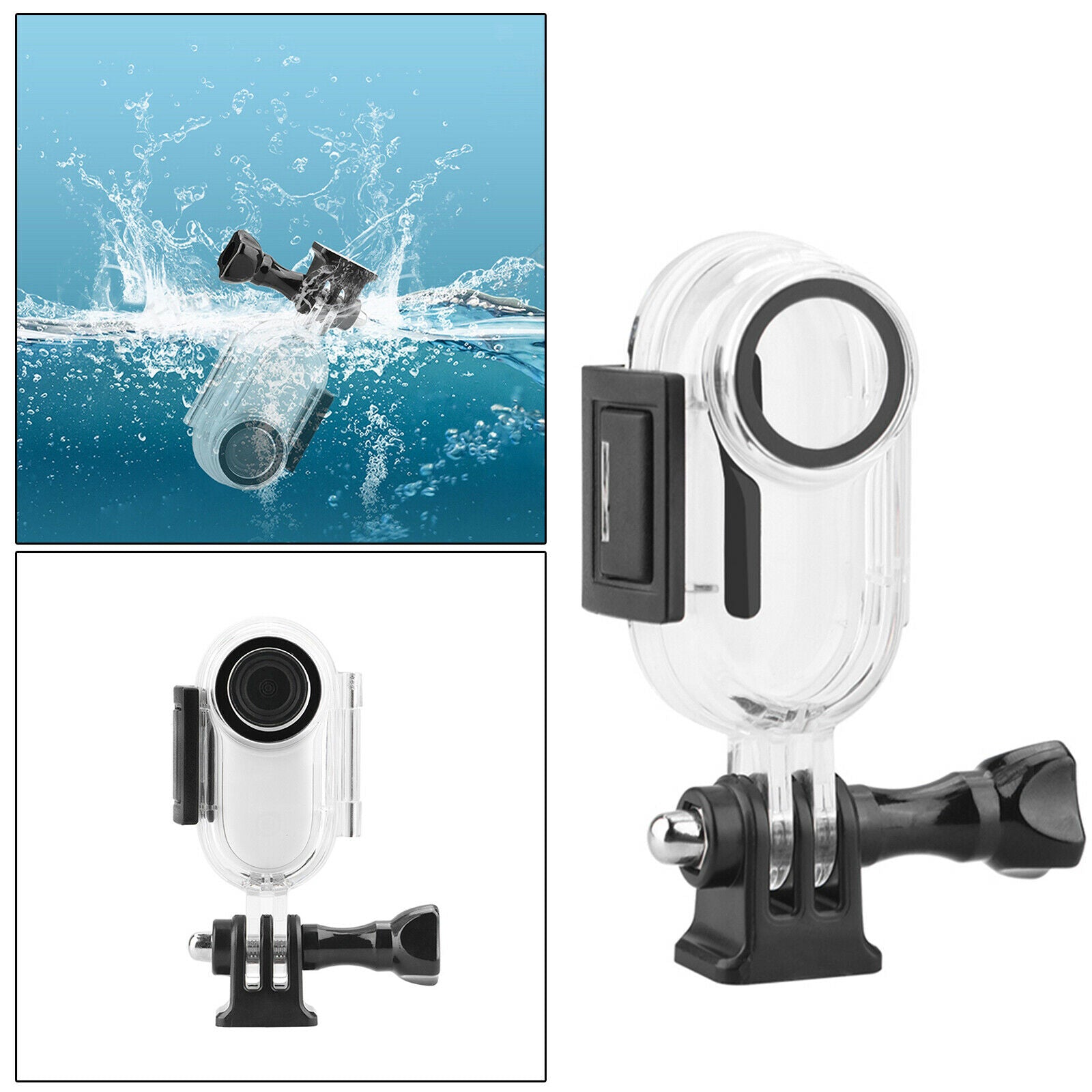Stabilizer Adapter Protector Frame Holder for Insta360 Go 2 Action Camera