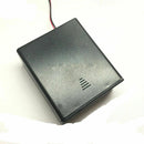 1PC 2x D Cell Battery Holder Box 3V DC Case Wire Lead Cover with Switch ON/OFF